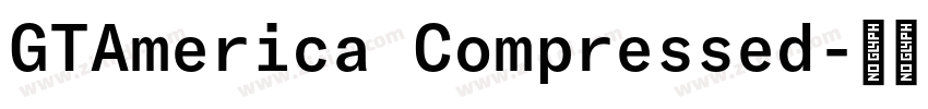 GTAmerica Compressed字体转换